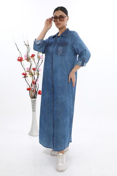 JERFİ Denim Dress