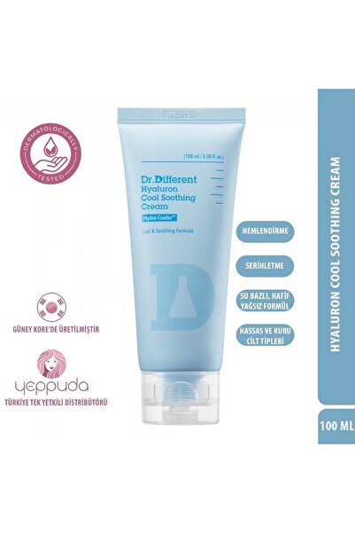 Dr.Different Hyaluron Cool Soothing Cream - Hassas Ve Kuru Cilt Tipleri Için ...