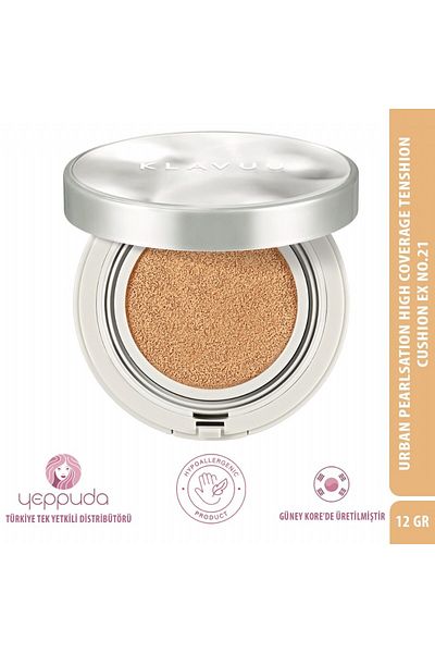 Klavuu High Coverage, Long-Lasting Semi-Matte Finish Foundation No.21 Spf50+Pa++++ High Coverage