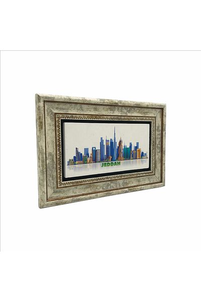 Sadrazam Saudi Arabia Printed Natural Stone Table (20 X 30 Drg-44)