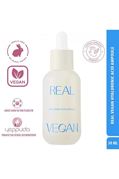 Klavuu Derinlemesine Nemlendirme Sağlayan Hyalüronik Asit Ampul Real Vegan Hy...