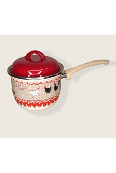 AYYBUU Miss Betty Enameled Egg Pot and Sauce Pot