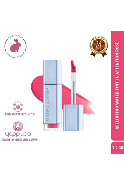 Merythod Reeltattoo Water Tint That Provides a Natural Look That Lasts All Da...
