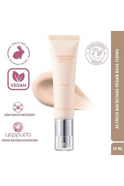 Klavuu Vegan Tone-Up Makeup Base Providing Intense Coverage Spf50 Pa Actress Backstage Vegan Base