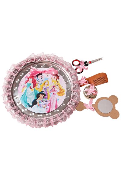 Recostore Tava mot cu Printese , 30 cm, roz, 6 piese,REC1969/31