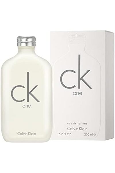 Calvin Klein CK One Unisex Perfume by Calvin Klein, Eau de Toilette, 200 ml