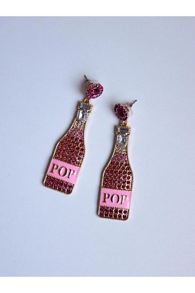 Reorah Collection Pink Champagne Earrings