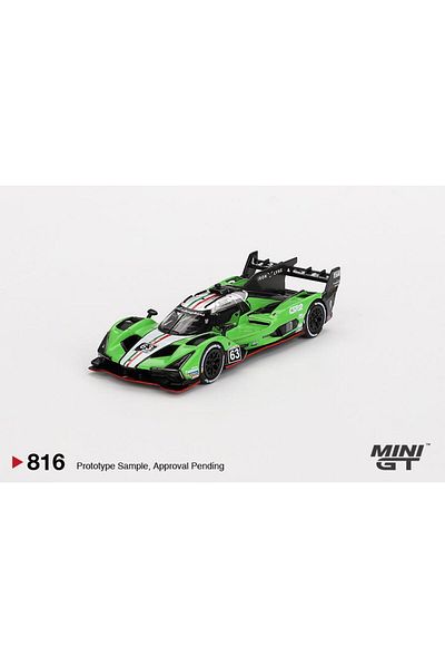 mini gt Lamborghini Sc63 # 63 Iron Lynx 2024 Imsa Sebring 12 Hrs 816