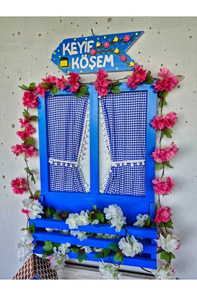 Home 50×70cm ahşap pencere ve ok set,balkon bahçe dekoru için