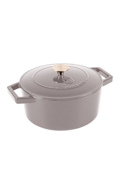 Berlinger Haus Cast Iron Pot 24 Cm Taupe Bh 6525