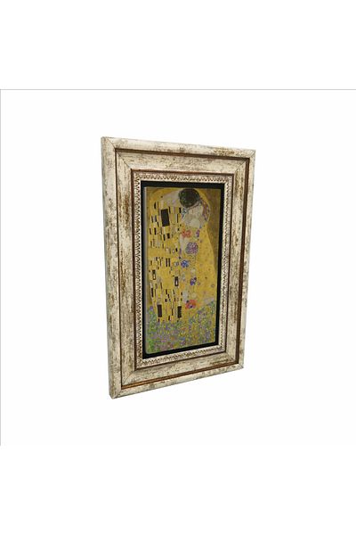 Sadrazam Kiss (Gustav Klimt, 1907) Printed Natural Stone Painting (20 X 30 Drg-91)
