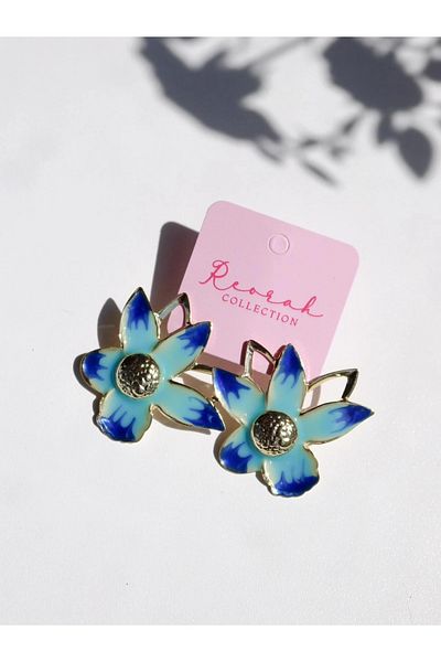 Reorah Collection Freesia Flower Earrings