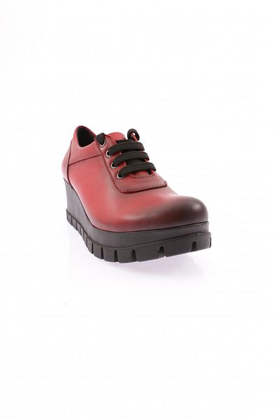 DGN 454 Women's Wedge Sole Laced Casual Shoes