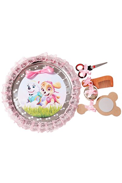 Recostore Tava mot cu Paw Patrol , 30 cm, roz, 6 piese,REC1969/46