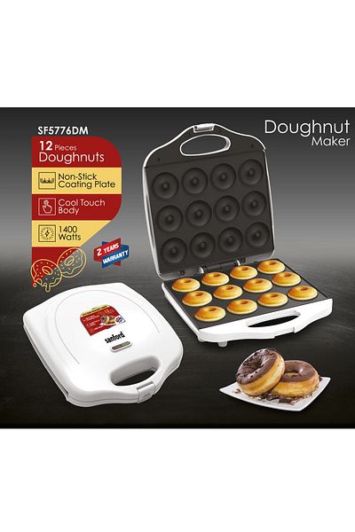 Sanford Sanford 7-Piece Electric Donut Maker 1400W