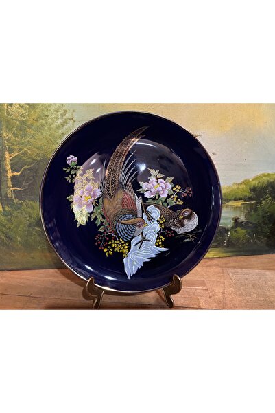 tayfuntufan antika koleksiyon Πιάτο τοίχου από πορσελάνη, ζωγραφισμένο στο χέ...