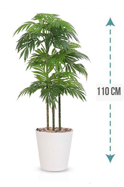 Generic Artificial Flowers - White - 101 - 125 cm
