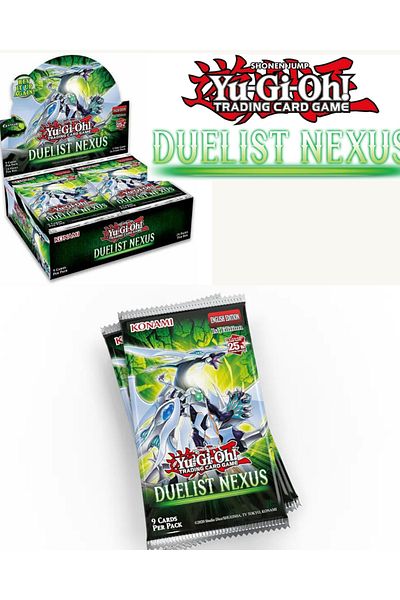 KONAMI يو غي أوه! TCG: حزمة معززة Duelist Nexus Booster Pack 1 (9 بطاقات)