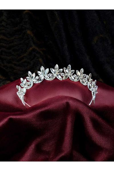 Diloshtrend Design Zircon Stone Bride Taci / Bride Taci / Party Taci / Wedding Henna Wedding Taci