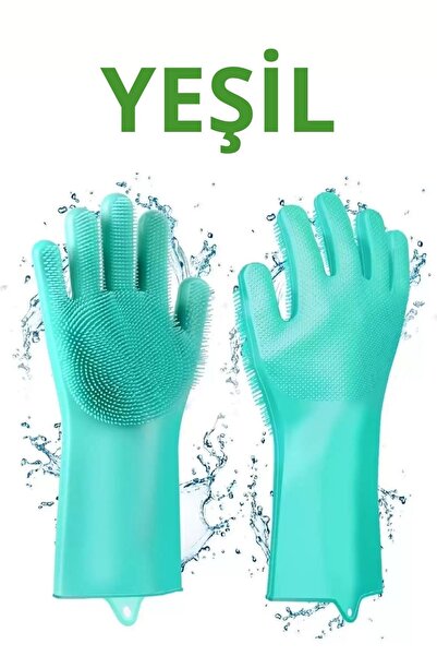 DUFF CLEAN 1 ÇİFT Sihirli Isıya Dayanıklı Silikon Çok Amaçlı Bulaşık Eldiven ...