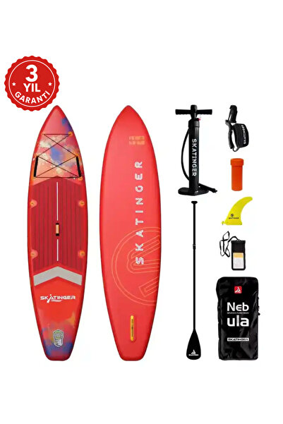 Skatinger 3 Yıl Garantili Kırmızı Interstellar Sup Paddle Board 350 × 82 X 15...