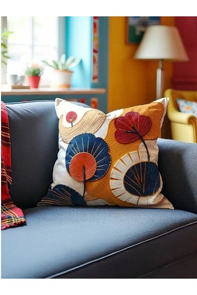 CANİLA Digital Printed Double-Sided Throw Pillow Cover Set Of 2