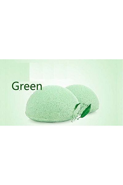 Other Sponge for Washing and Purifying the Face, Green
