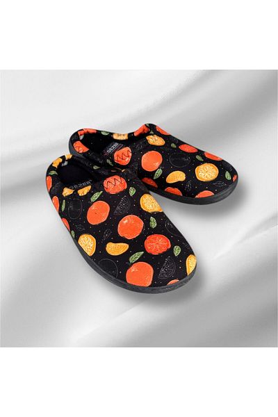 GEZER Women's Colorful Non-Slip Sole Plush Home Slippers