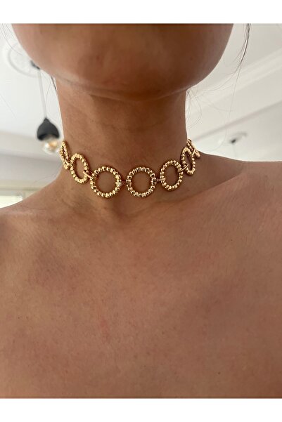 Hoop jewelery Chain Design Choker Necklace
