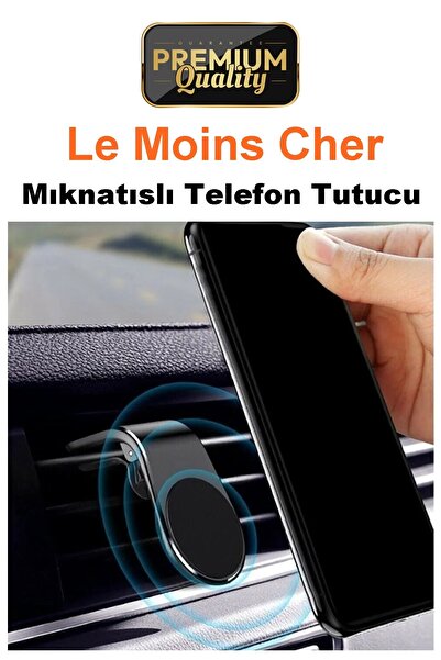 Le Moins Cher Volkswagen Golf 7 Mıknatıslı Siyah Araç Içi Telefon Tutucu