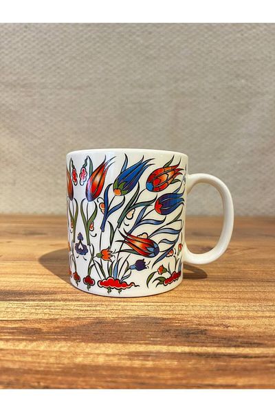 ColorCraft Mug Mug Filter Coffee Porcelain Chinese Pattern