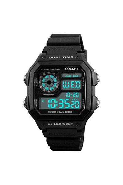 Cockpit ساعة يد رجالية CK-4100BK