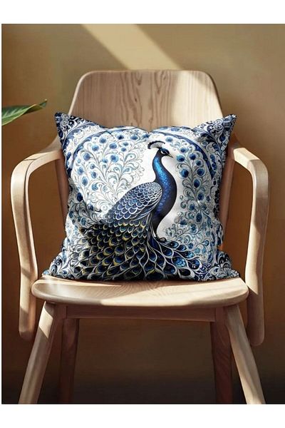 CANİLA Digital Printed Double-Sided Throw Pillow Cover Set Of 2