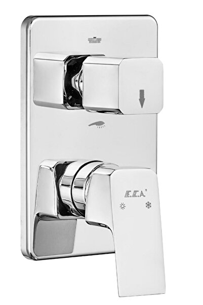 Eca Tiera Ankastre Banyo Bataryası 2 Parça Set / 2 Yollu (102167205-KDE+10216...