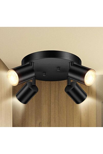 demet habek mylights gün ışığı LED ampullü metal dörtlü hareketli. LED avize LED spot