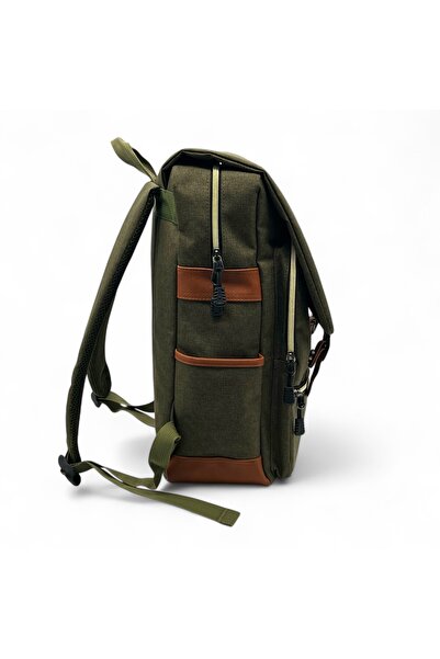 Shihon Stylish canvas backpack with magnetic closure from Sheyon