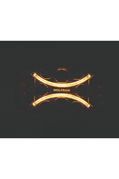 WOLFRAM SİS LAMBASI TEPE LAMBASI DİKDÖRTGEN 12 LEDLİ SARI-BEYAZ ANGEL 8400 LÜMEN 12/24V