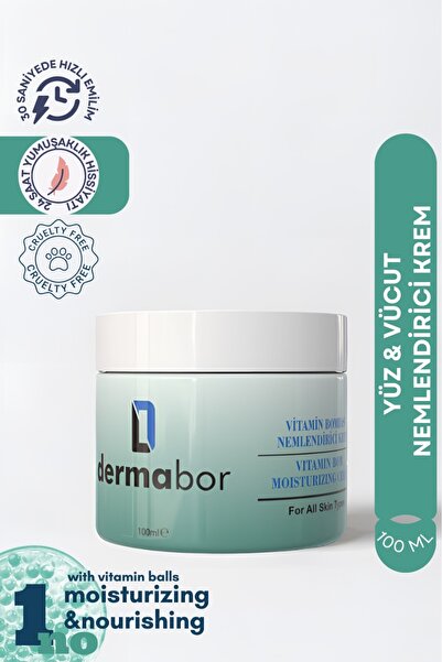 Dermabor Normal Ve Kuru Ciltler Için Nemlendirici Yüz Ve Vücut Bakım Kremi, 1...
