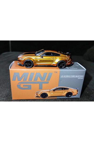 mini gt Lb-Works Ford lb Gold