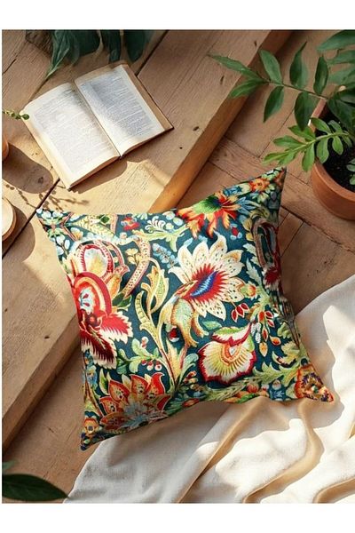 CANİLA Digital Printed Double-Sided Throw Pillow Cover Set Of 2