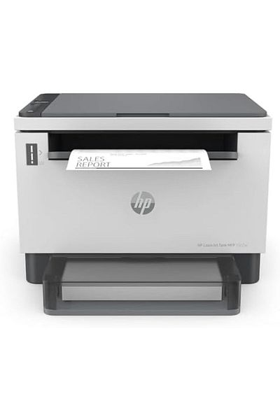 HP Laserjet Tank Mfp 1602w Wireless Printer, White, Pre-loaded Ink For Up To 5000 Pages - Monochrome