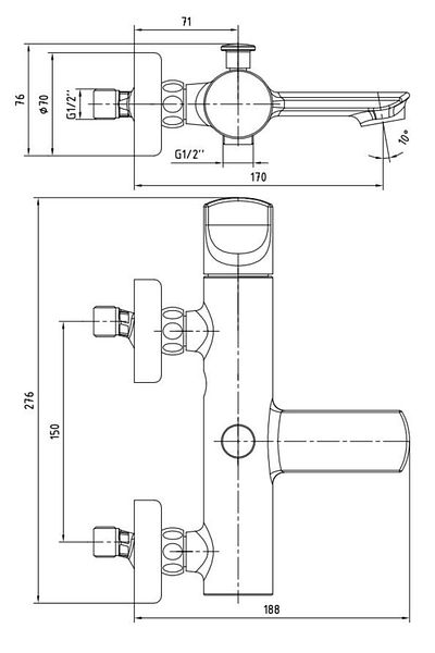Eca Myra Bathroom Faucet - Beige 104402470