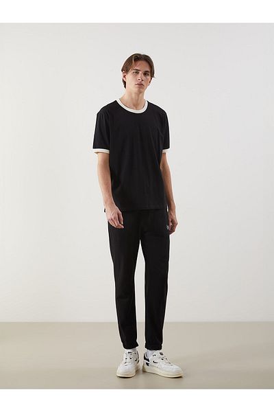 LC Waikiki Crew Neck Combed Cotton Men's T-Shirt