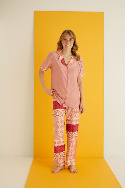 ELİTOL Marla Buttoned Pajama Set