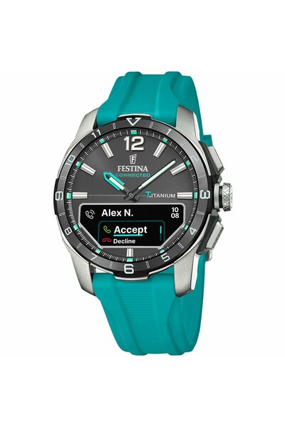 FESTİNA ساعة يد رجالية F23000/5 CONNECTED D باللون الأسود