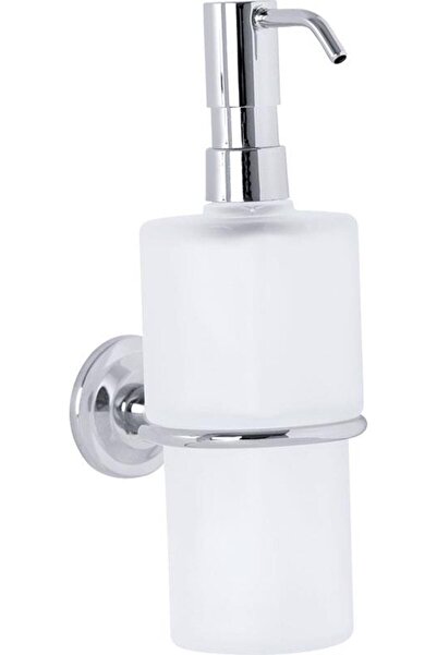 Eca Dozator de săpun lichid din sticlă Serel Lale din inox - 140101004