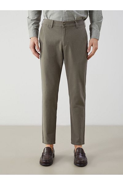 LC Waikiki Ανδρικό παντελόνι Standard Fit Line Blended