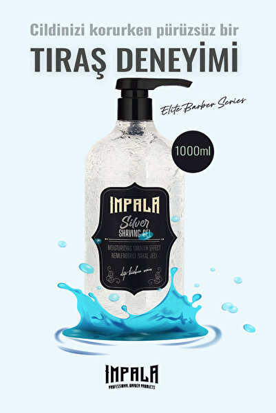 IMPALA Tıraş Jeli Şeffaf Shaving Gel 1000ml