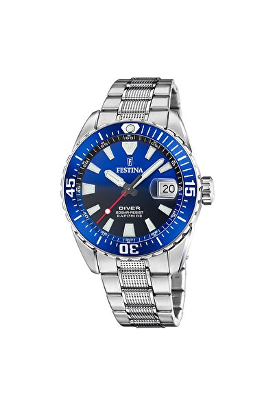 FESTİNA ساعة يد رجالية أصلية طراز F20669/1 THE ORIGINALS DIVER