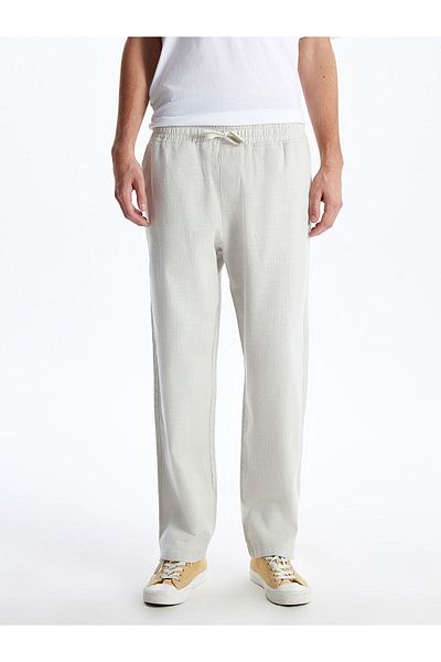 LC Waikiki Comfortable Linen Look Men's Trousers